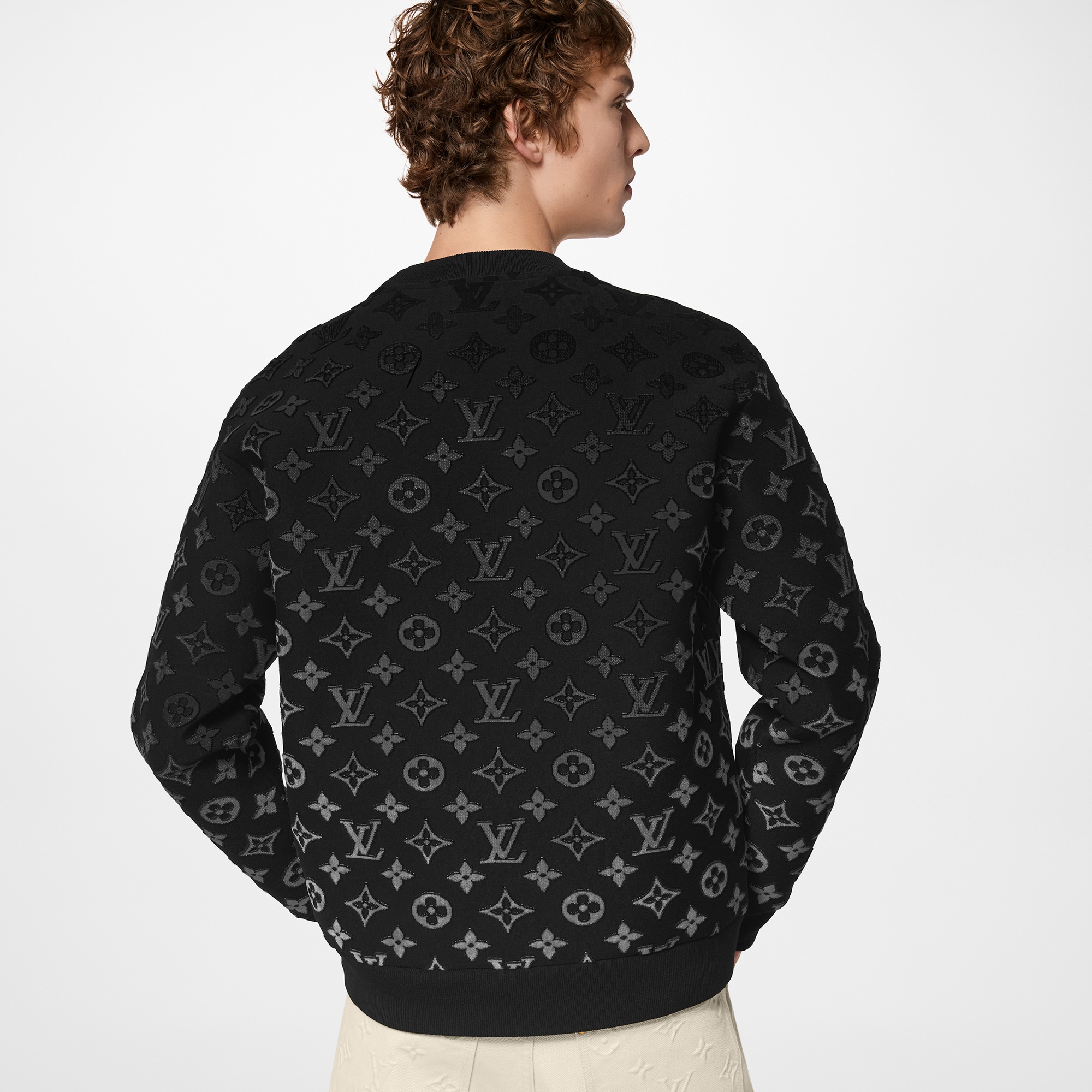 Louis vuitton best sale jumper black